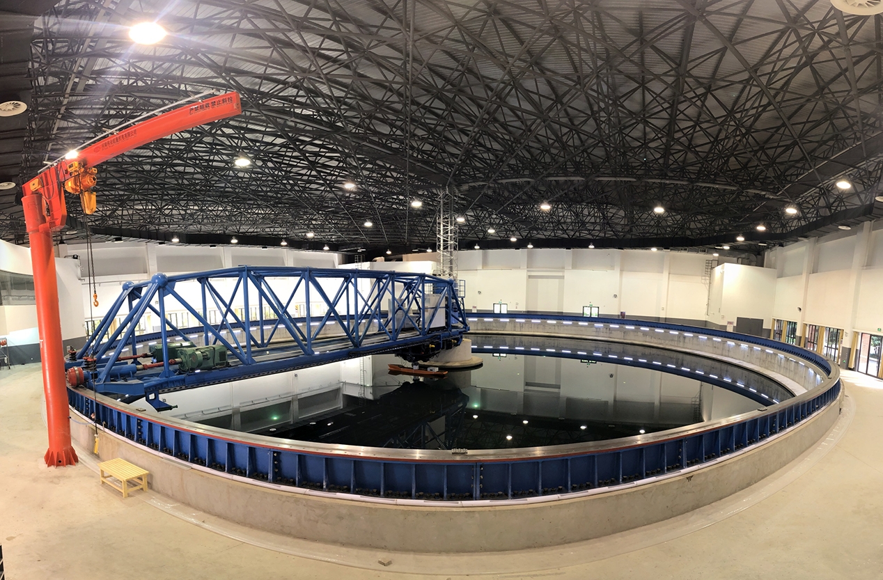 操纵性水池全景图